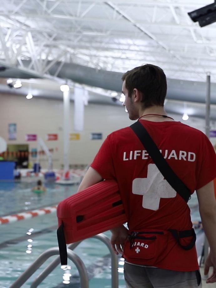 Gordon Family YMCA Lifeguard At The Pool