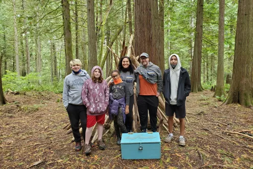 YMCA Outdoor Adventure Forest Quest