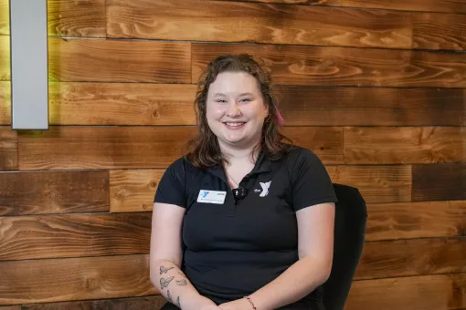 Headshot from a testimony of a member of our community