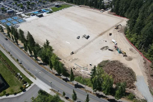 Gig Harbor Sports Fields - July Construction Photo 4