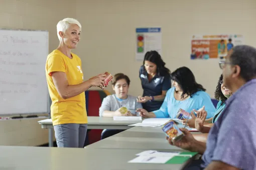 A YMCA Class