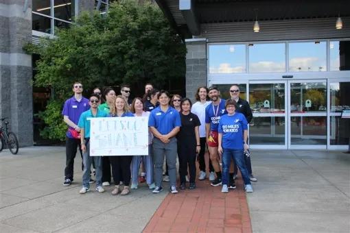 100 Miles for Kids cheer on runners