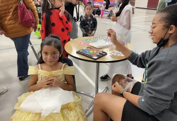Lakewood Family YMCA Jack-O’-Lantern Jubilee Princess Facepaint