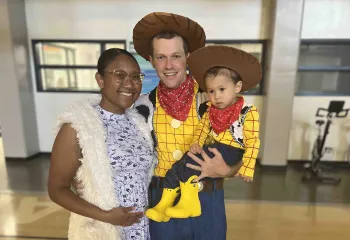 Lakewood Family YMCA Jack-O’-Lantern Jubilee Woody with Family