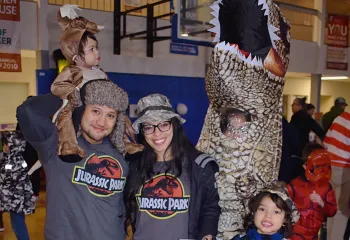 Mel Korum Family YMCA Jack-O’-Lantern Jubilee Jurassic Park Family