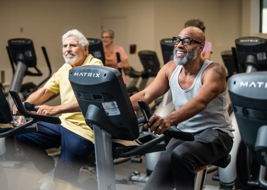 Active Older Adults Cycling Class