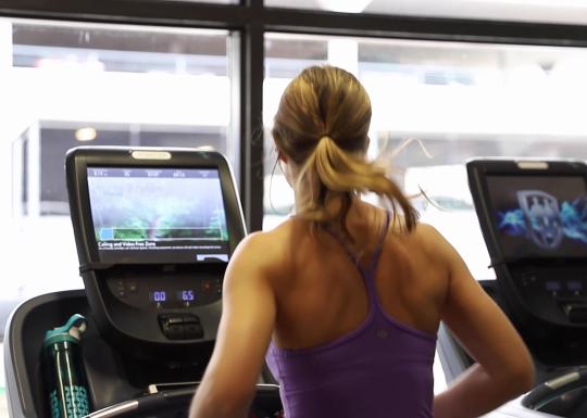 Tacoma Center YMCA Jogging On Treadmill