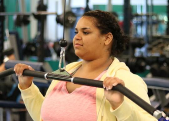 Performing Pull-Downs At The Bremerton Family YMCA