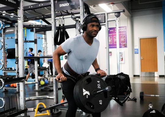 Upright Row At The University Y Student Center Gym