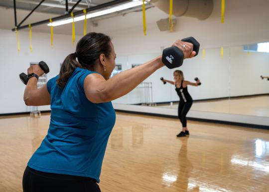 YMCA Cardio Strength Group Exercise Class