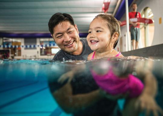 Family Swim At The YMCA Pool