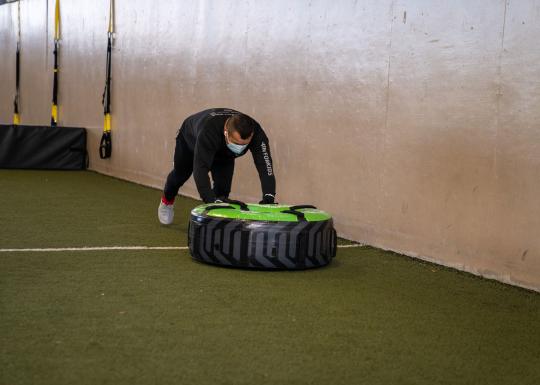 YMCA Outdoor Workout Shuttle Sled