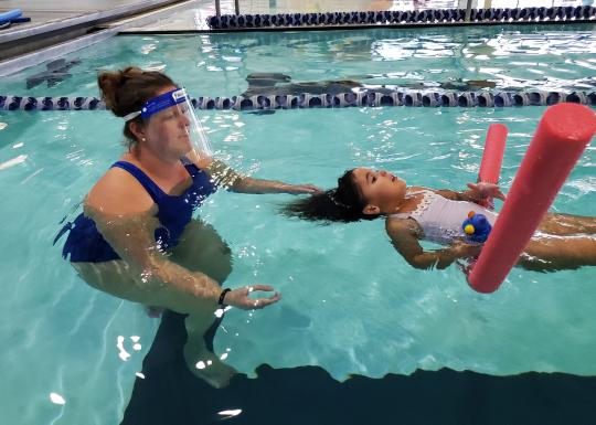 YMCA Youth Swim Lessons With Instructor