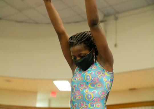 Morgan Family YMCA Gymnastics Pose