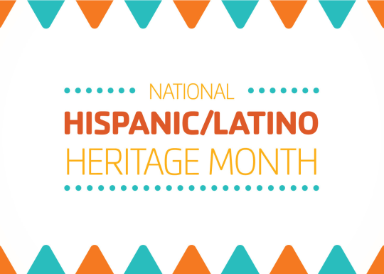 Hispanic/Latino Heritage Month Header
