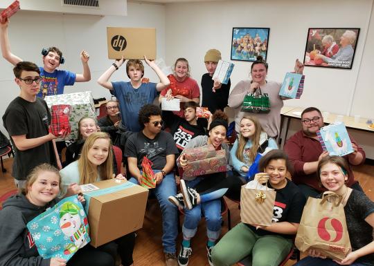 Teens Celebrate Gifts At YMCA Youth Leadership Development Club