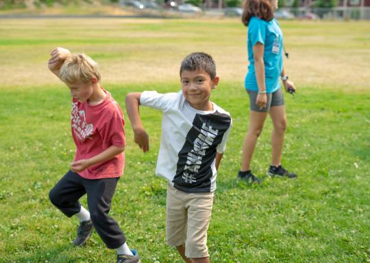 Dancing At YMCA Summer Day Camp