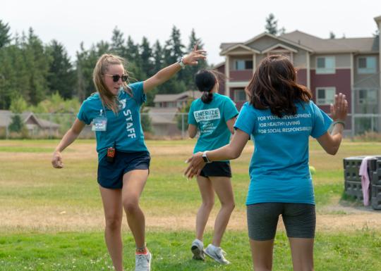 YMCA Summer Day Camp Staff Dancing