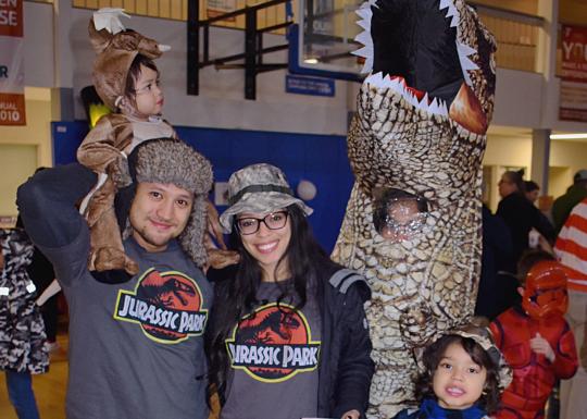 Mel Korum Family YMCA Jack-O’-Lantern Jubilee Jurassic Park Family