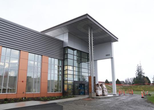 Pearl Street Family YMCA Construction Updates - Entrance