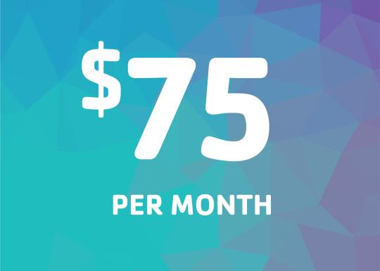 Monthly Adult Membership Price