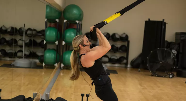 YMCA TRX Arm Curl
