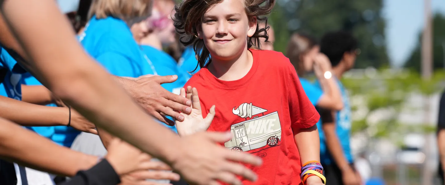 YMCA Summer Day Camp High Fives