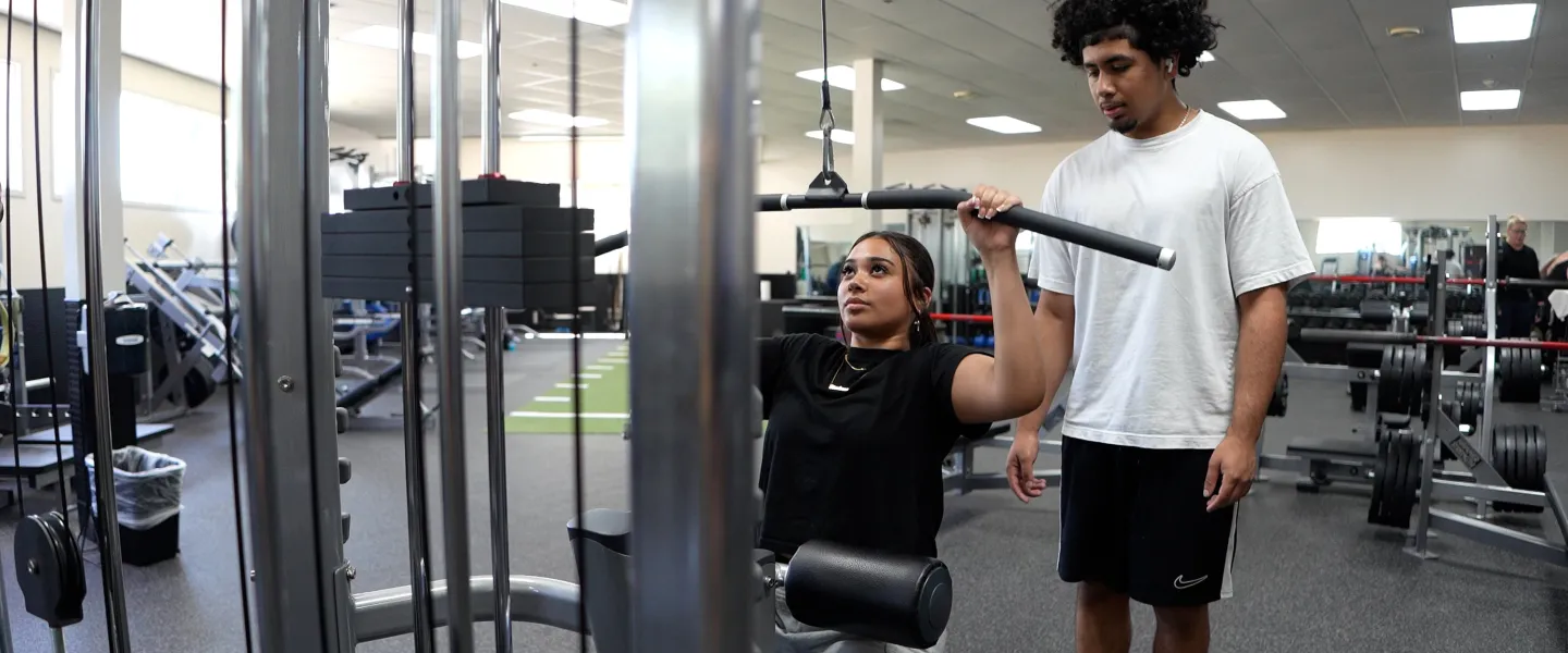 Lat Pulldown with Workout Partner