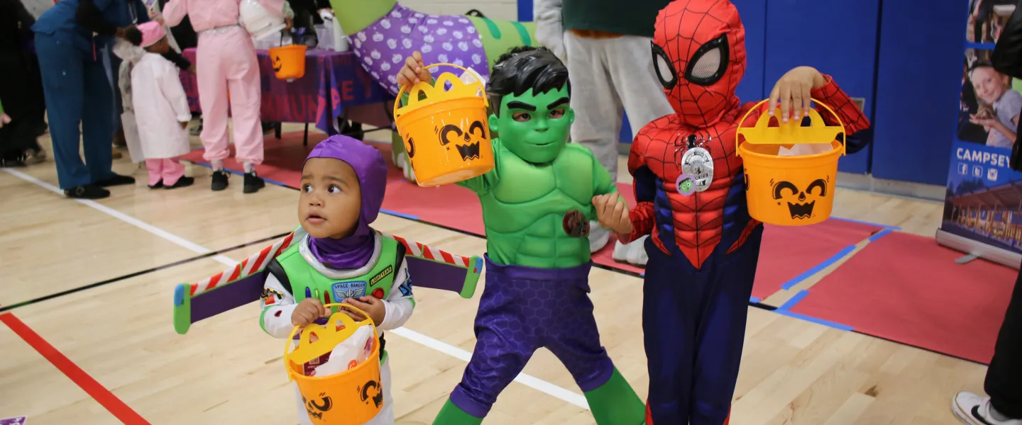Halloween Fun with Hulk Spiderman and Buzz