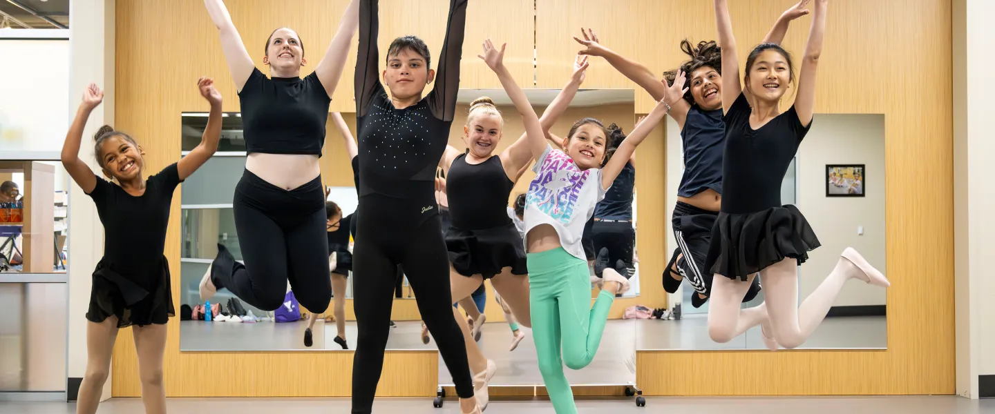 YMCA Dance Group Jumping for Joy