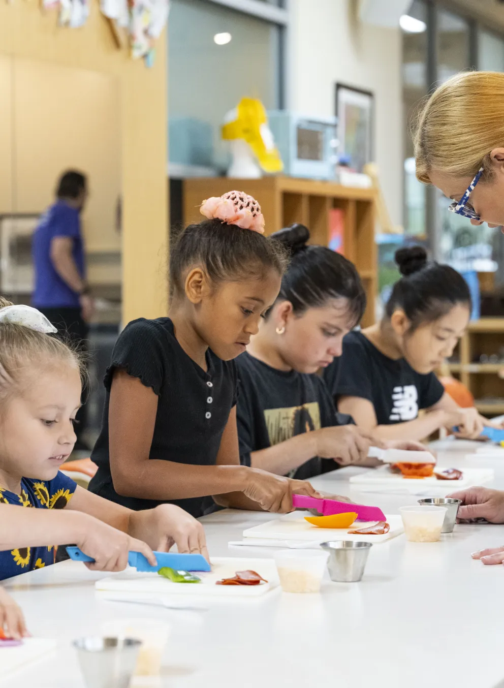 Art time in child care at the YMCA
