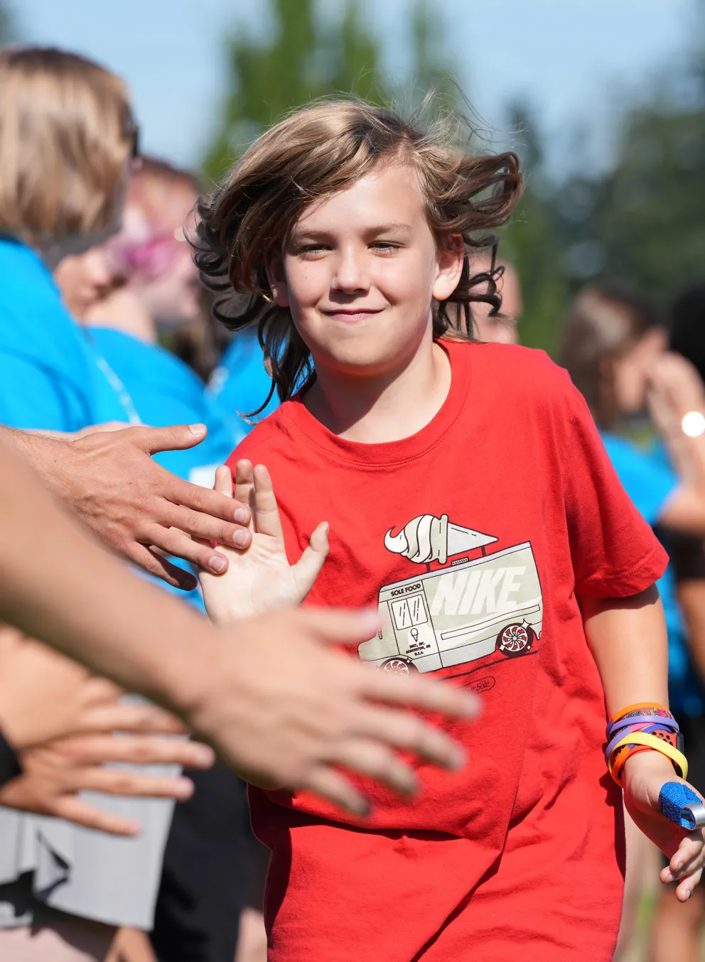 YMCA Summer Day Camp High Fives