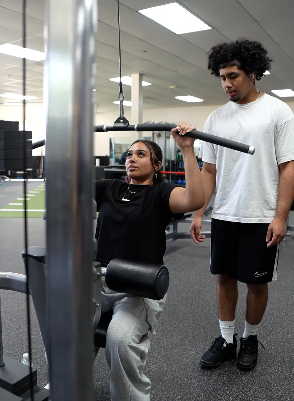 Lat Pulldown with Workout Partner