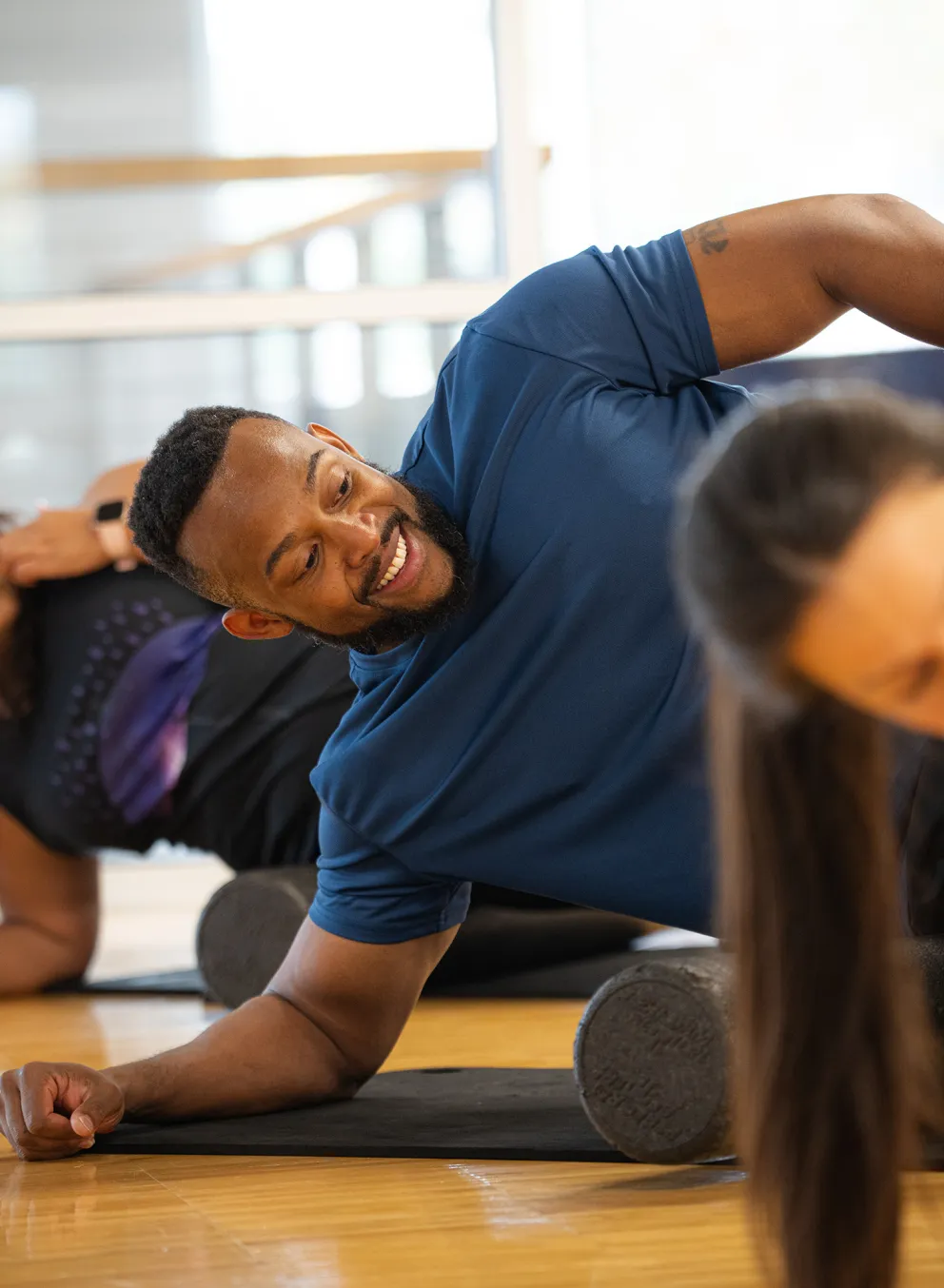 YMCA Group Exercise Side Bridge