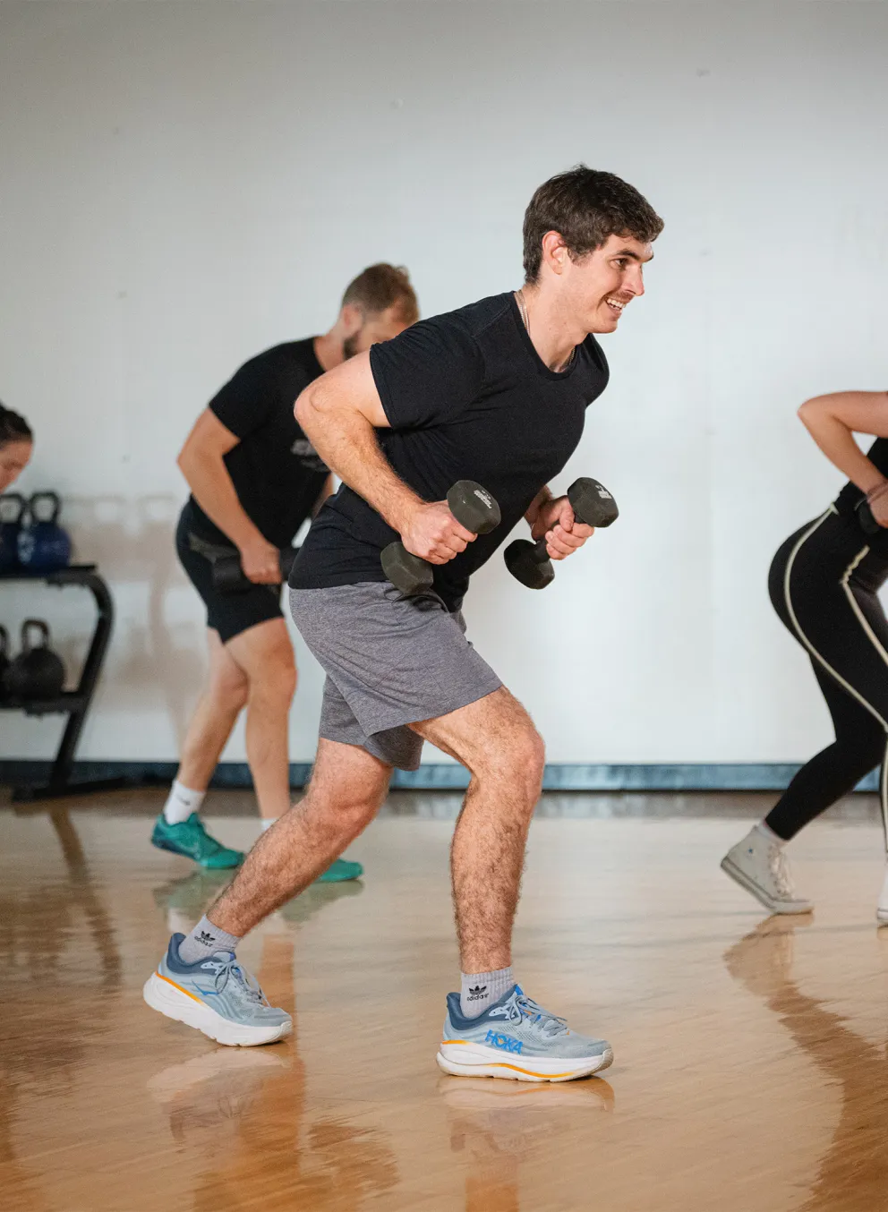 YMCA Group Exercise Class Lunge