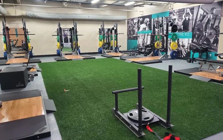 New weight room setup at the Gordon Family YMCA