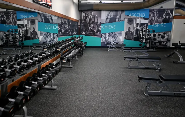 Haselwood Family YMCA Empty Weight Room