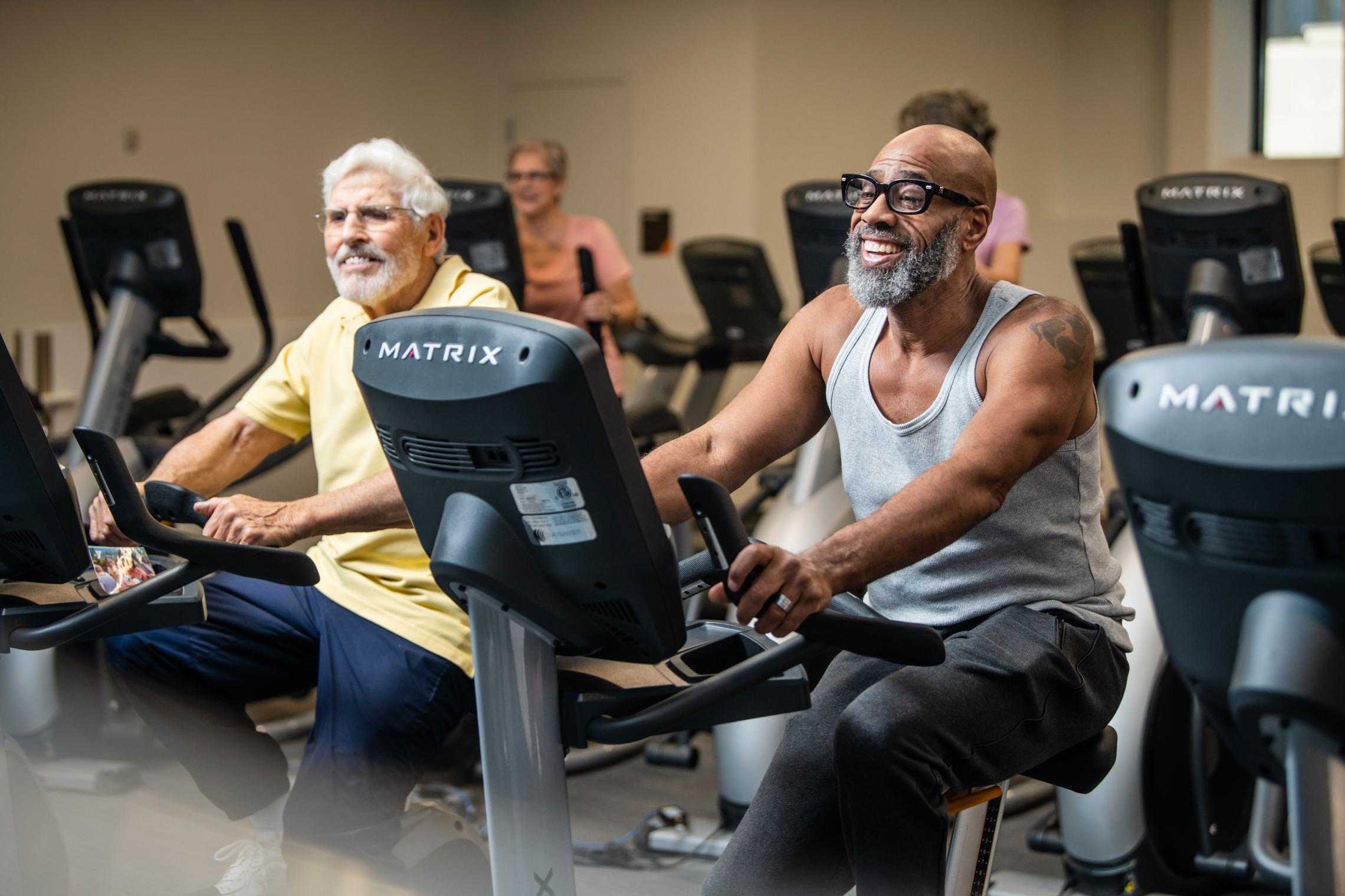 Active Older Adults Cycling Class