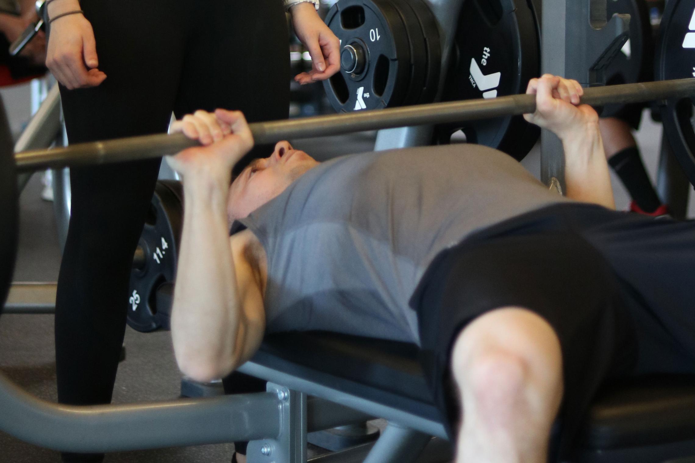 Bench Press In YMCA Powerlifting Course