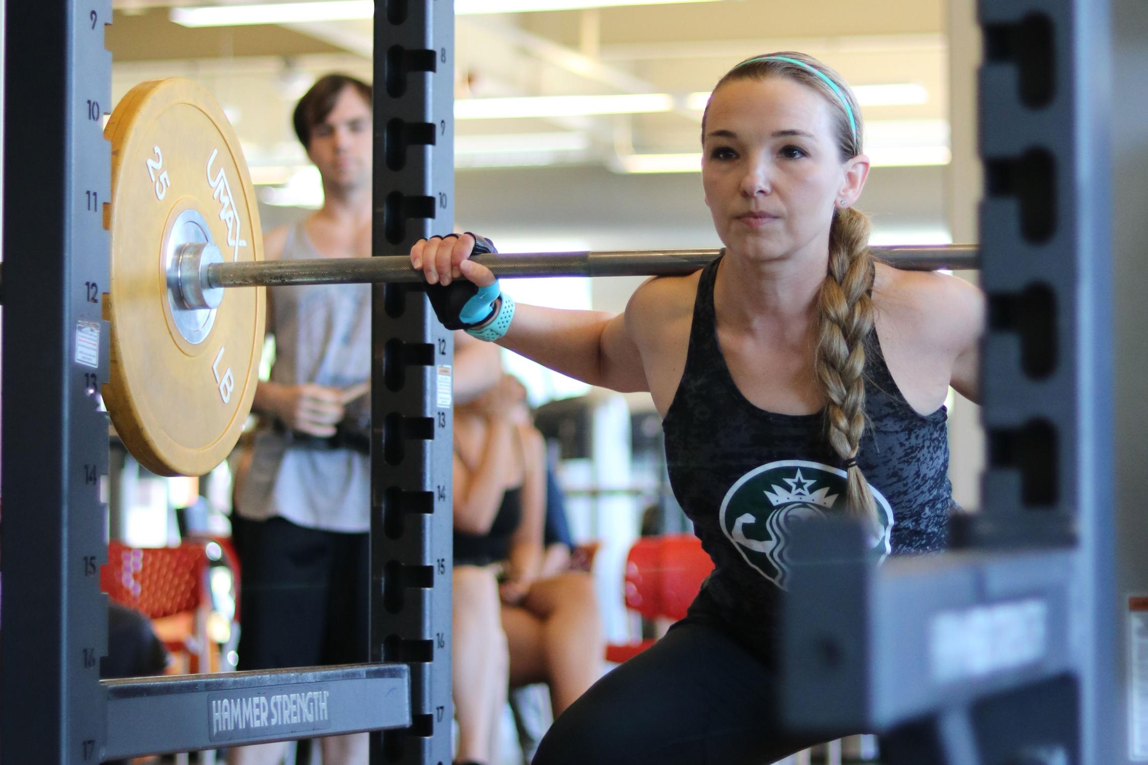 Squatting In YMCA Powerlifting Course