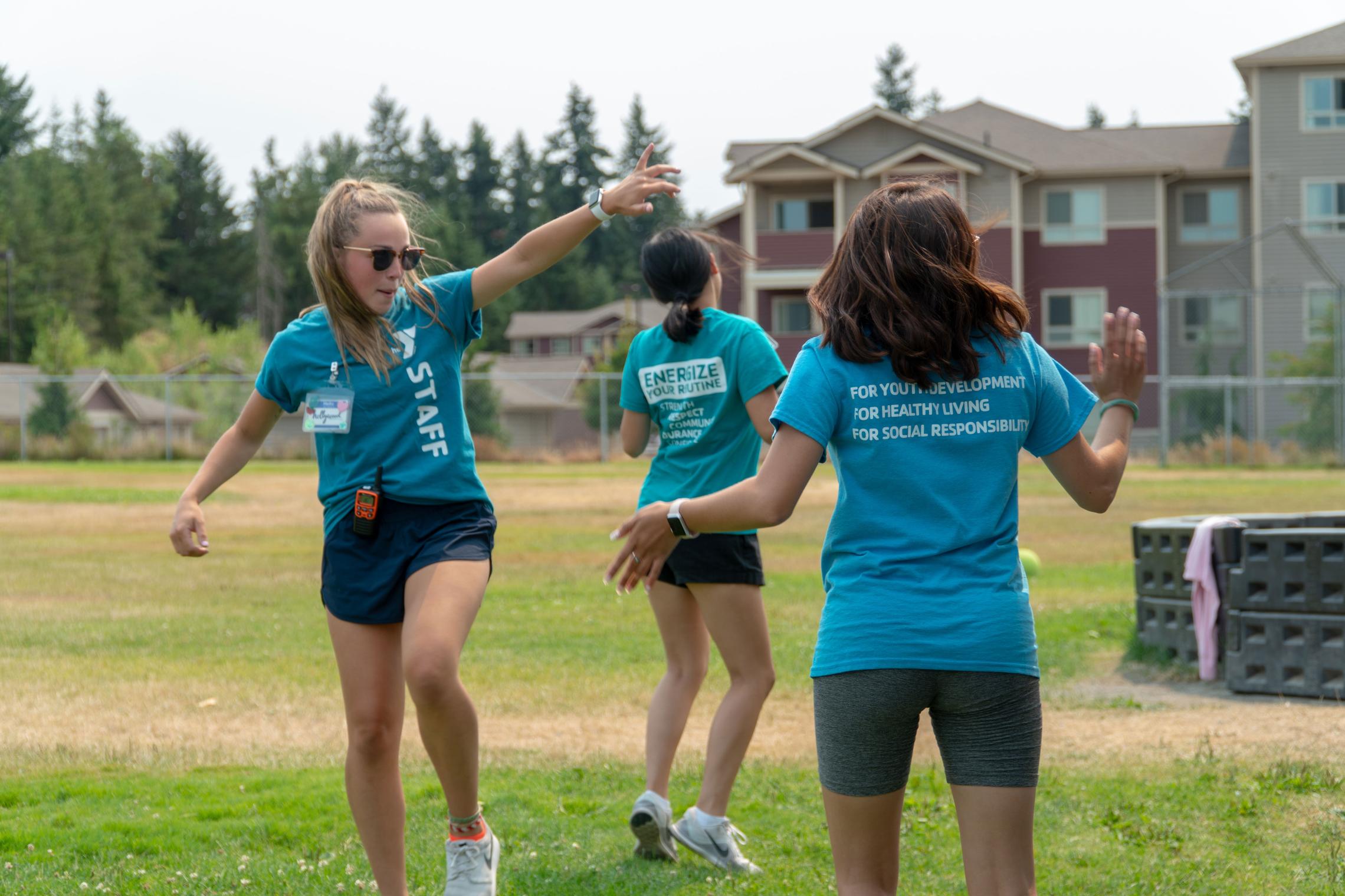 YMCA Summer Day Camp Staff Dancing