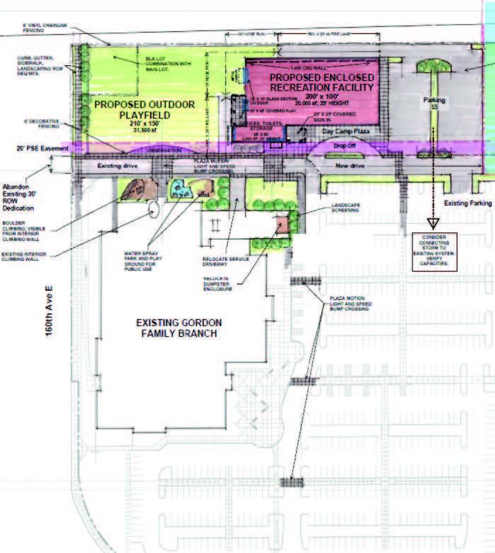 City of Sumner and YMCA Field Project Infographic