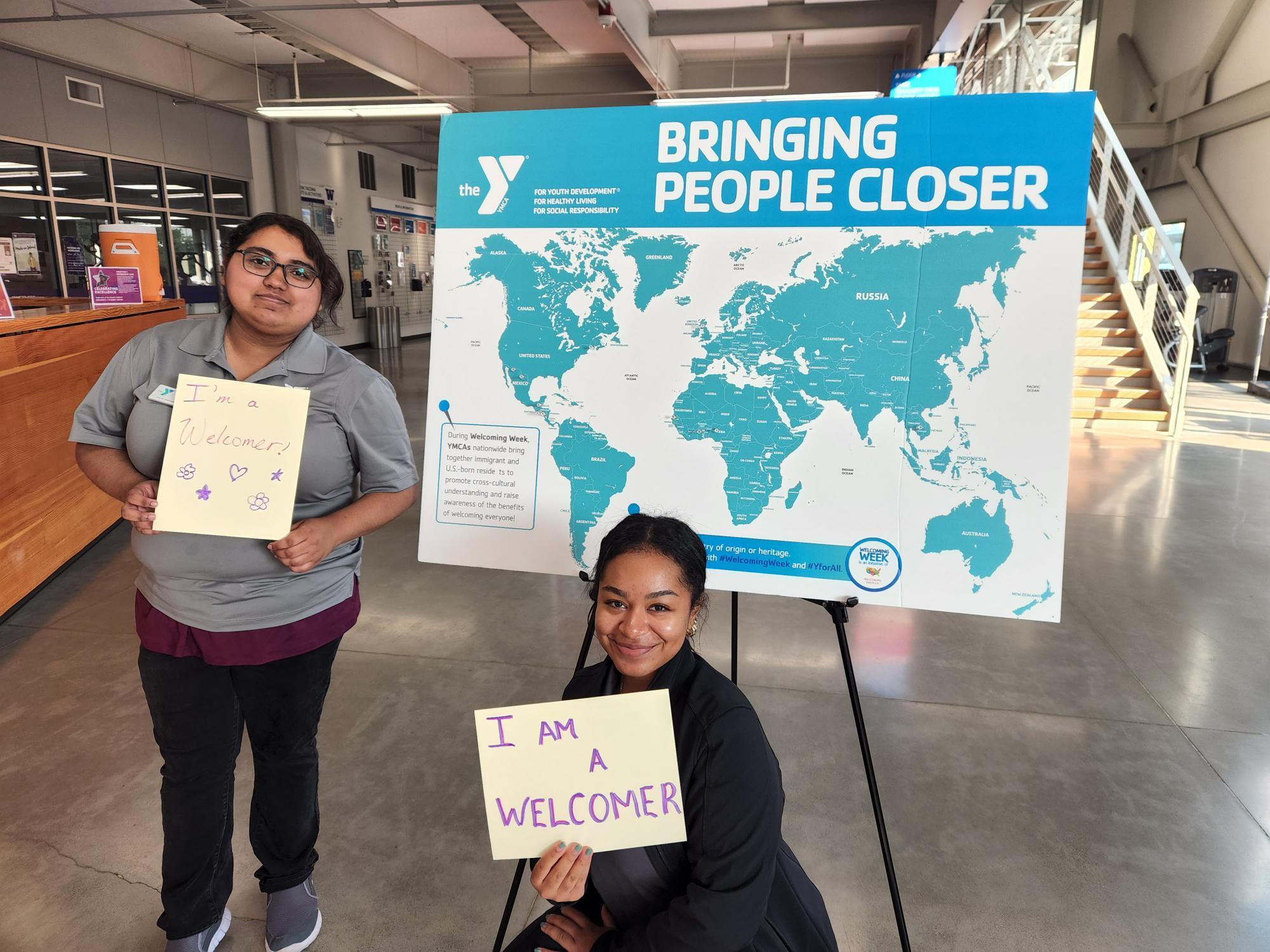 The University YMCA Student Center celebrates Welcoming Week 2022 with an interactive map.