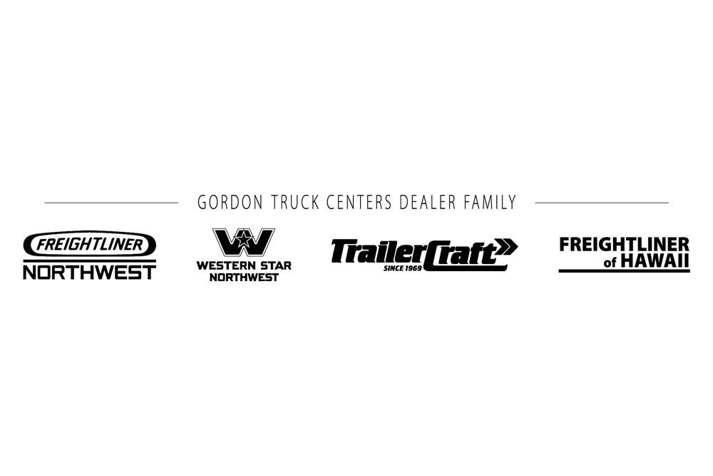 Gordon truck dealer family logos