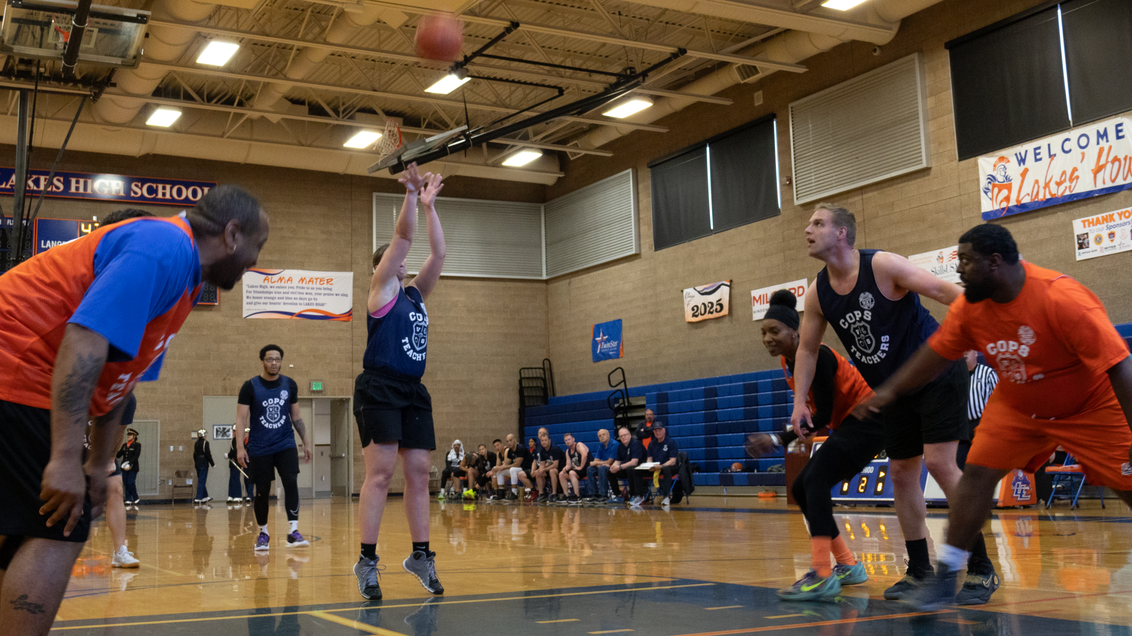 Cops Vs Teachers 2024 Basketball Game 