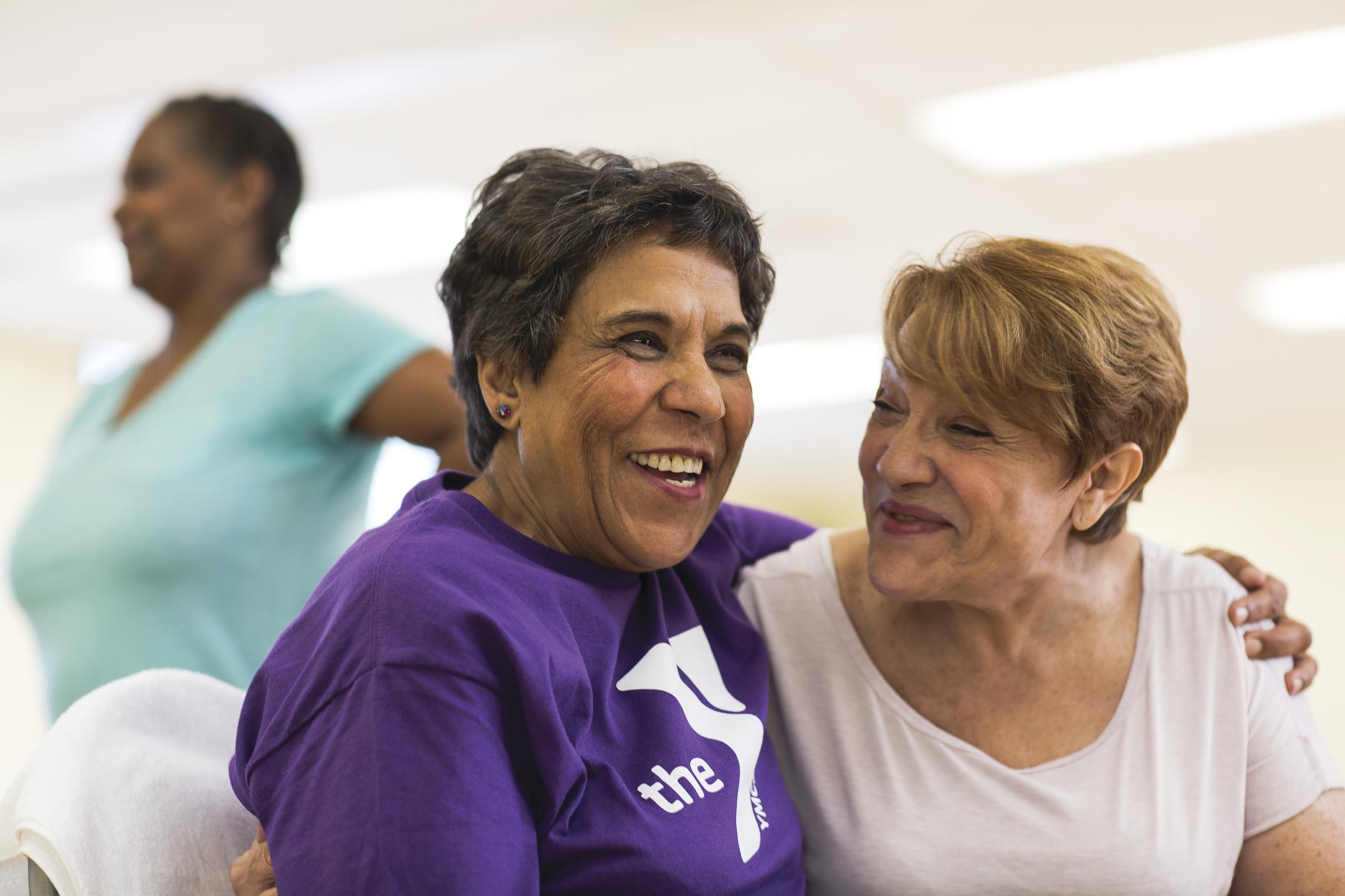 smiling folks at the YMCA