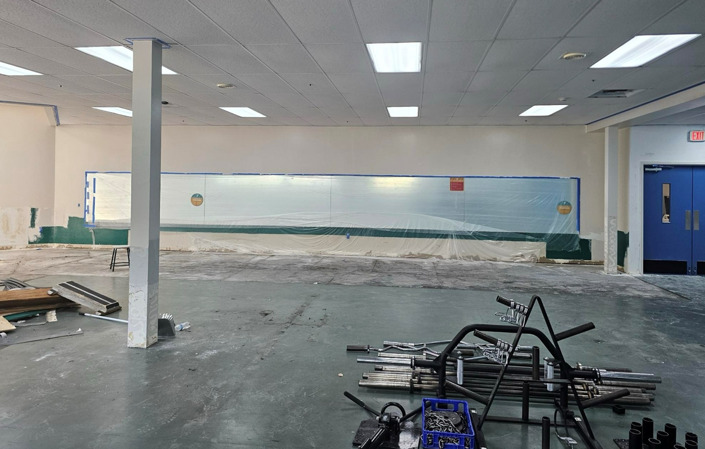 A view of the Bremerton Family YMCA under construction
