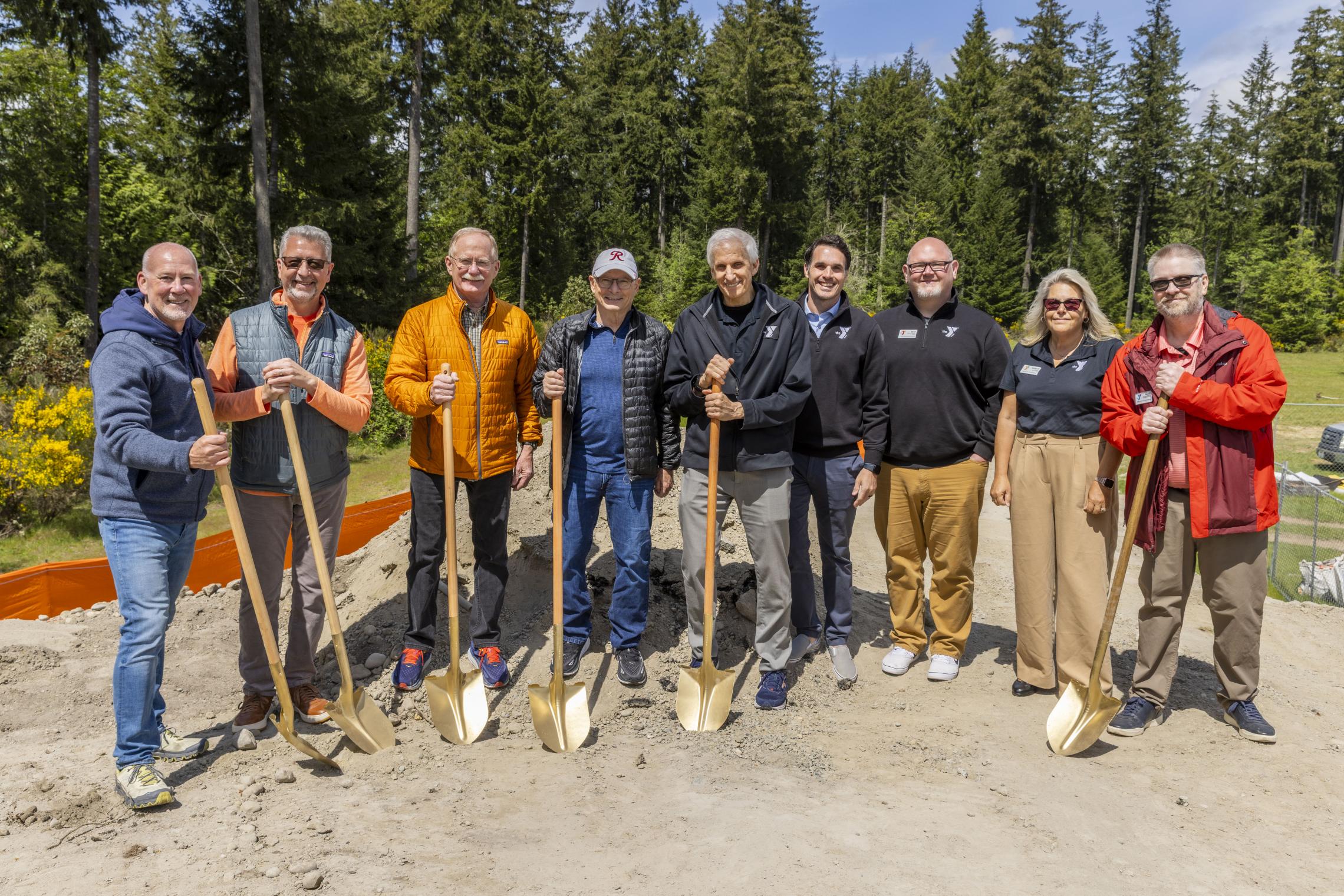 Gig Harbor Sports Fields Groundbreaking - YMCA Staff and Board