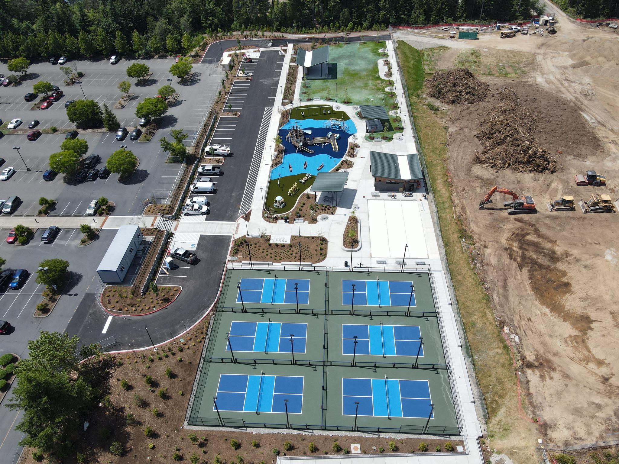 Gig Harbor Sports Fields - June Construction Photo 1