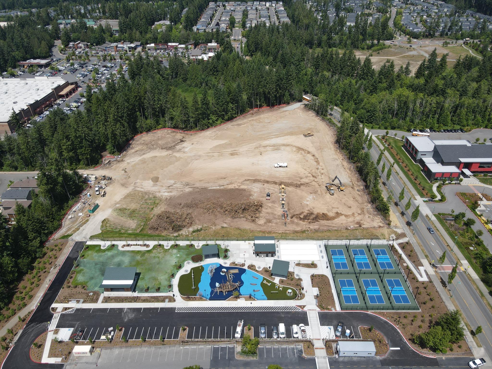 Gig Harbor Sports Fields - June Construction Photo 3